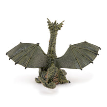 Load image into Gallery viewer, Papo France Green Winged Dragon With Flame