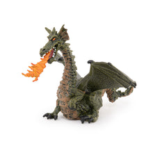 Load image into Gallery viewer, Papo France Green Winged Dragon With Flame