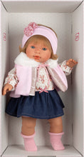 Load image into Gallery viewer, Llorens 16.5" Soft Body Baby Doll Faye