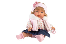 Load image into Gallery viewer, Llorens 16.5" Soft Body Baby Doll Faye
