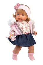 Load image into Gallery viewer, Llorens 16.5" Soft Body Baby Doll Faye