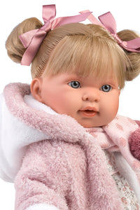 Llorens 16.5" Soft Body Crying Baby Doll Elizabeth