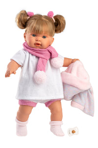 Llorens 16.5" Soft Body Baby Doll Piper