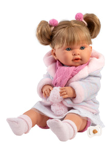 Llorens 16.5" Soft Body Baby Doll Piper