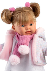 Llorens 16.5" Soft Body Baby Doll Piper
