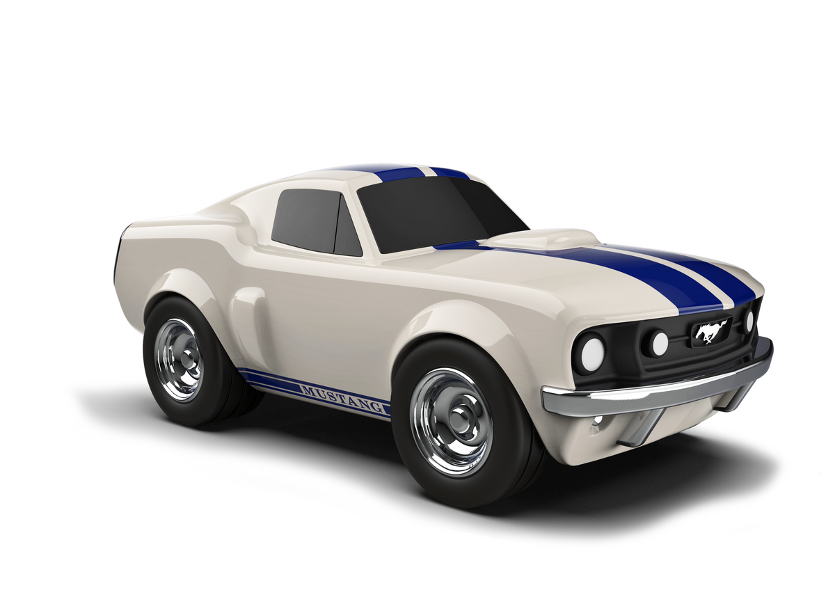 Baghera Beige Ford Mustang Racing Car – Hotaling