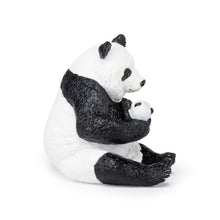 Load image into Gallery viewer, Papo France Sitting Panda And Baby