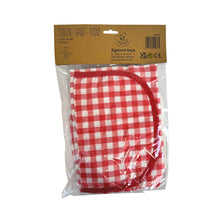 Load image into Gallery viewer, Egmont Toys Red Gingham Chef Set (Apron, Hat and Mitt)