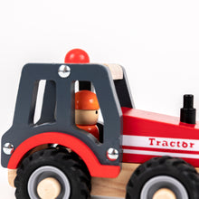 Load image into Gallery viewer, Egmont Toys Wooden Tractor