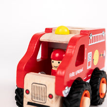 Load image into Gallery viewer, Egmont Toys Wooden Fire Engine