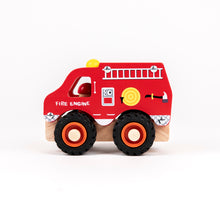 Load image into Gallery viewer, Egmont Toys Wooden Fire Engine
