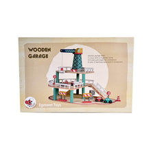 Load image into Gallery viewer, Egmont Toys Wooden Garage w/ Crane