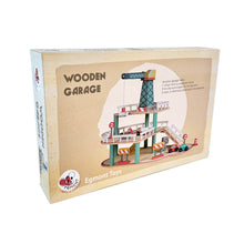Load image into Gallery viewer, Egmont Toys Wooden Garage w/ Crane