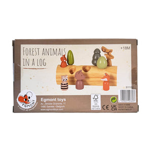 Egmont Toys Forest Animals In A Log