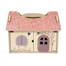 Load image into Gallery viewer, Egmont Toys Wooden House with Plush Bears