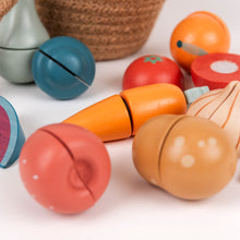 Load image into Gallery viewer, Egmont Toys Wooden Fruits &amp; Vegetables