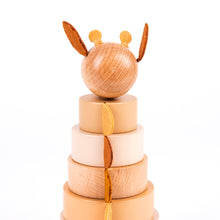 Load image into Gallery viewer, Egmont Toys Wooden Pyramid Giraffe Leonie
