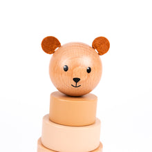 Load image into Gallery viewer, Egmont Toys Wooden Pyramid Bear Marcel
