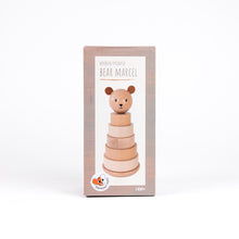 Load image into Gallery viewer, Egmont Toys Wooden Pyramid Bear Marcel