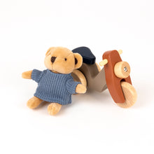 Load image into Gallery viewer, Egmont Toys Alexis the Bear on a Vespa