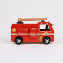Load image into Gallery viewer, Egmont Toys Large Fire Truck w/ Miniature Friend
