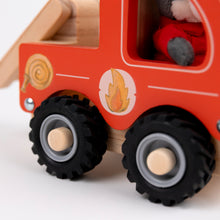 Load image into Gallery viewer, Egmont Toys Small Fire Truck w/ Miniature Friend