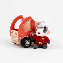 Load image into Gallery viewer, Egmont Toys Small Fire Truck w/ Miniature Friend