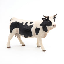 Load image into Gallery viewer, Papo France Black And White Cow