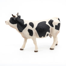 Load image into Gallery viewer, Papo France Black And White Cow