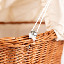 Load image into Gallery viewer, Egmont Toys Wicker Pram Eggshell
