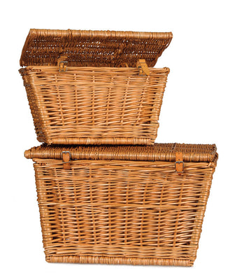 Egmont Toys Set of 2 Wicker Trunks