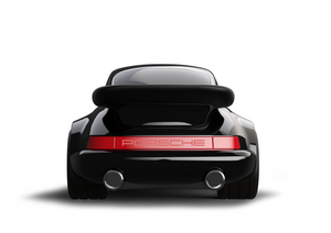 Baghera Black Porsche 911 Racing Car