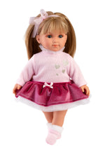 Load image into Gallery viewer, Llorens 13.8&quot; Soft Body Fashion Doll Adela