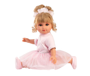 Llorens 13.8" Ballet Soft Body Fashion Doll Zoey