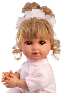 Llorens 13.8" Ballet Soft Body Fashion Doll Zoey