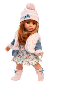 Llorens 13.8" Soft Body Fashion Doll Autumn