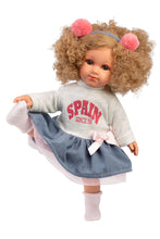 Load image into Gallery viewer, Llorens 13.8&quot; Soft Body Fashion Doll Melanie