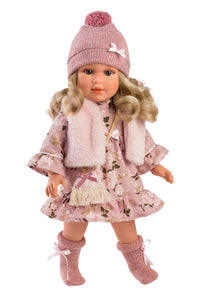 Llorens 15.8" Articulated Soft Body Fashion Doll Savannah