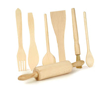 Load image into Gallery viewer, Egmont Toys Wooden Utensils Set