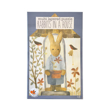 Load image into Gallery viewer, Egmont Toys Rabbits Multi Layered Puzzle