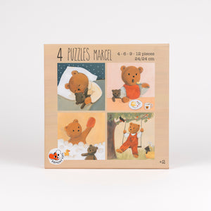 Egmont Toys 4 Puzzles Marcel