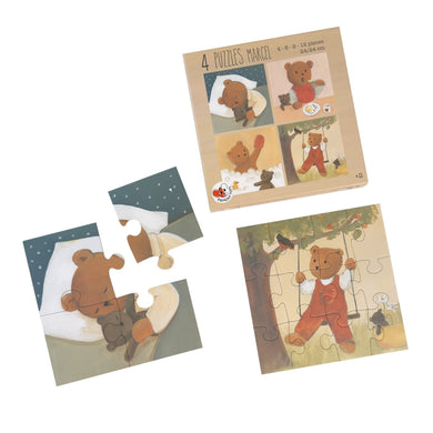 Egmont Toys 4 Puzzles Marcel