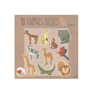 Egmont Toys 10 Animal Puzzles