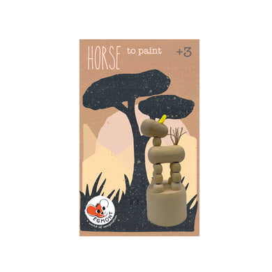 Egmont Toys Paint Your Own Wooden Push-Up Horse