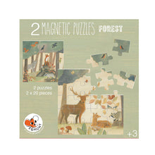 Load image into Gallery viewer, Egmont Toys Forest Magnetic Puzzle