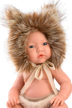 Load image into Gallery viewer, Llorens 11.8&quot; Articulated Little Baby Doll Elijah with Lion Hood