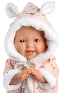 Llorens 12.6" Soft Body Articulated Little Baby Doll Penelope