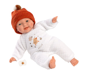 Llorens 12.6" Soft Body Articulated Little Baby Doll Nadia