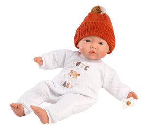 Llorens 12.6" Soft Body Articulated Little Baby Doll Aidan