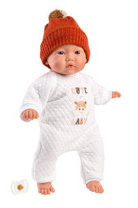 Llorens 12.6" Soft Body Articulated Little Baby Doll Aidan